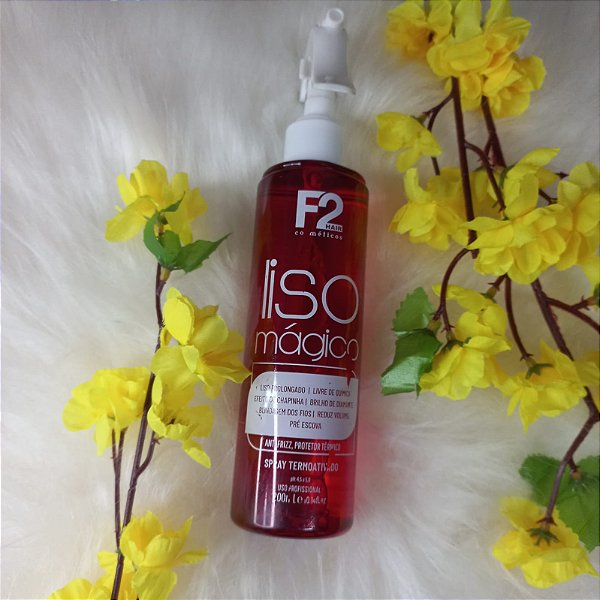 F2 Cosméticos Fluído Termo Ativo Liso Mágico 200ml