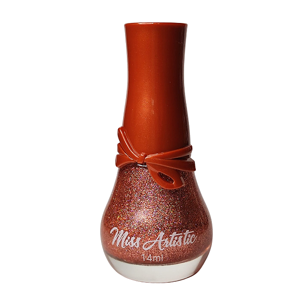 MISS ARTISTIC - Esmalte Glitter - Lacinho - B708 - 14ml