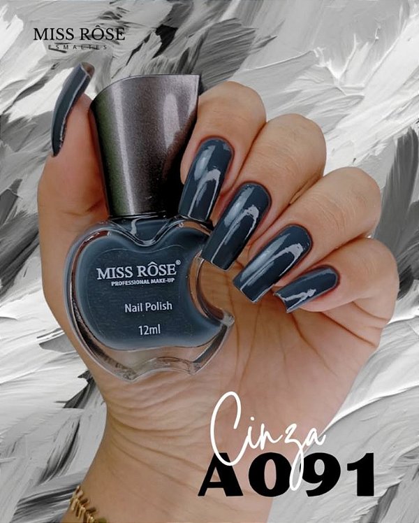 Esmalte Cremoso 12ml Miss Rose A091