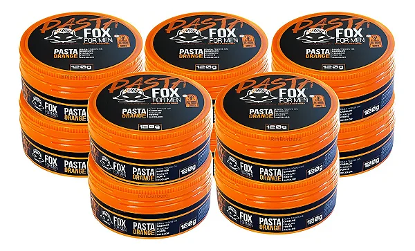 Kit 10 Fox For Men Hair Tradicional Cera Modeladora Atacado