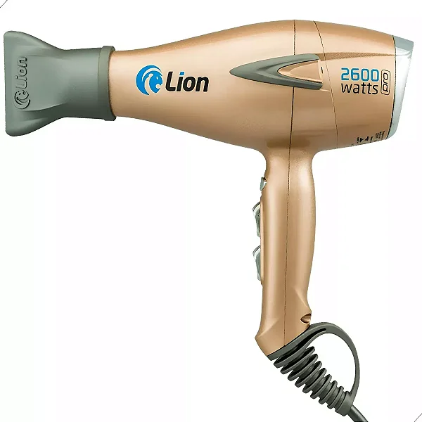 Lion Tutti Secador 220V Cabelos Pro 2600watts Cor Dourado