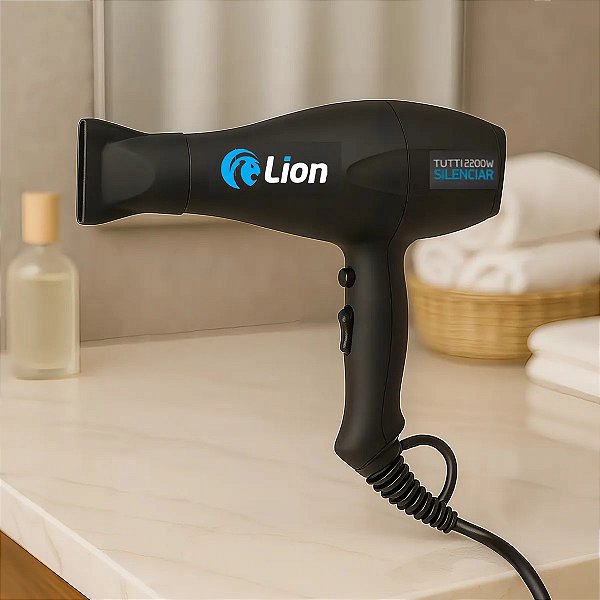 Secador de Cabelo Lion Tutti Silenciar 2100/2200w 127v