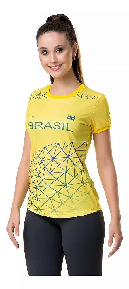 Camiseta Brasil Elite Feminina