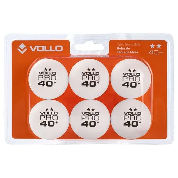 Bola de Tênis de Mesa 2 Estrelas- Vollo