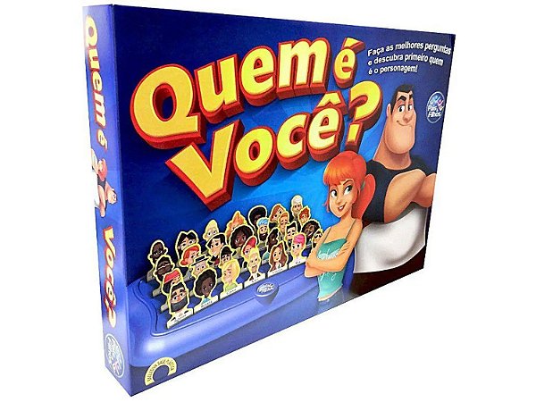 Jogo Quem é Você Tabuleiro - Pais & Filhos