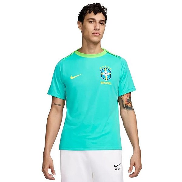 Camisa Brasil Nike CBF Academy Pro Masculina-FJ2756