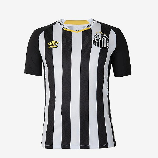 Camisa Masculina Umbro Santos Of.2 2025 (Torcedor) Nº10
