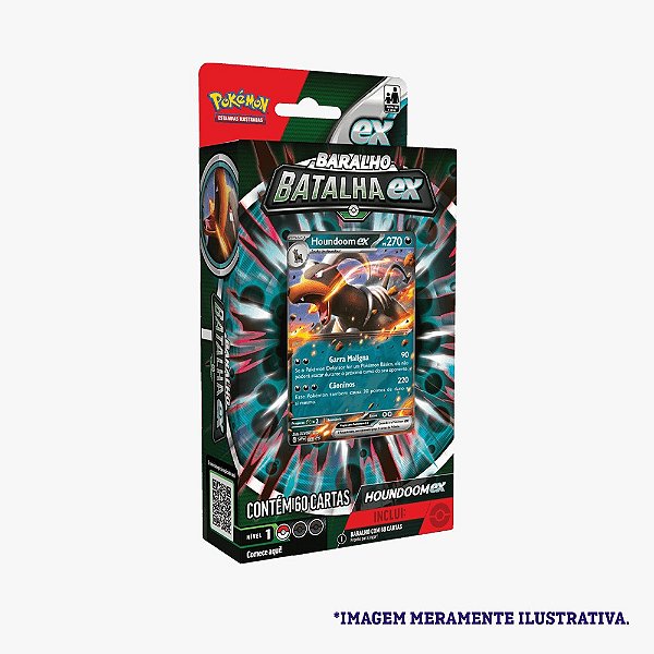 Deck De Batalha Pokémon Houndoom Ex