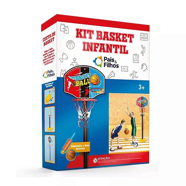Kit Basquete Infantil