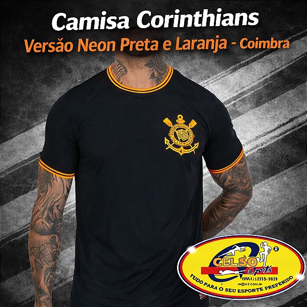 Camisa Coimbra Corinthians Laranja