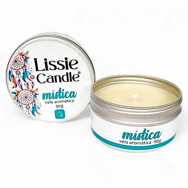 Vela Mística 90g - Vela Aromática Perfumada