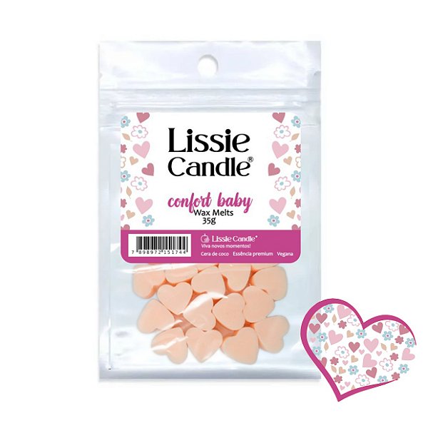 Wax Melts Confort Baby 35g - Vela Pastilha Aromática Perfumada