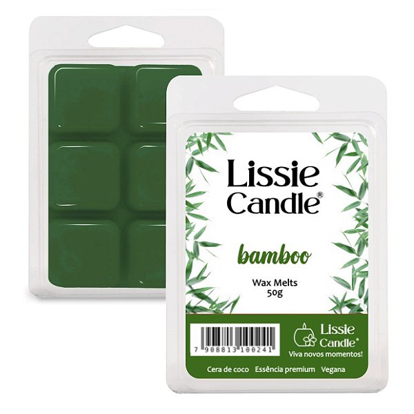 Wax Melts Bamboo 50g - Pastilha Aromática Perfumada Tablete