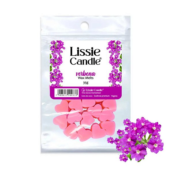 Wax Melts Verbena 35g - Vela Pastilha Aromática Perfumada