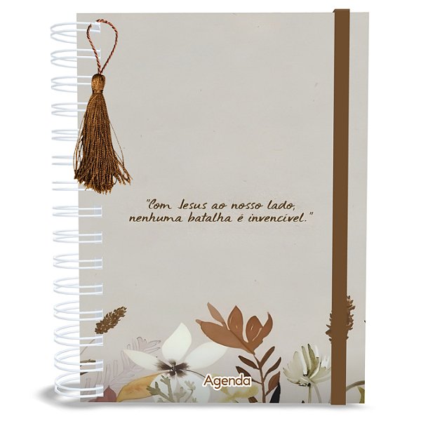 Agenda Gospel Papers - Cristã - 1 Versículo por Dia - Capa Dura