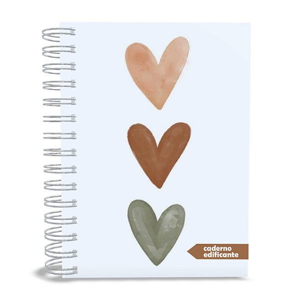 Caderno Edificante Gospel Papers, 200 Páginas, A5, 75g, 1 Versículo por página