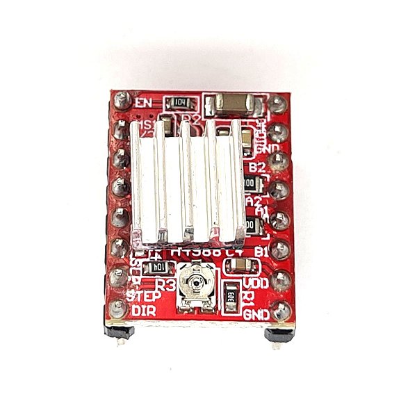 Driver Motor Passo   A4988 Vermelho