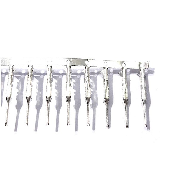 Terminal 2.54mm Dupont Macho - PCT c/ 100