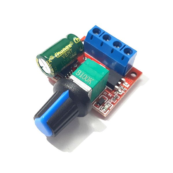 Mini Controlador de Velocidade PN35 4,5-35V 5A PWM