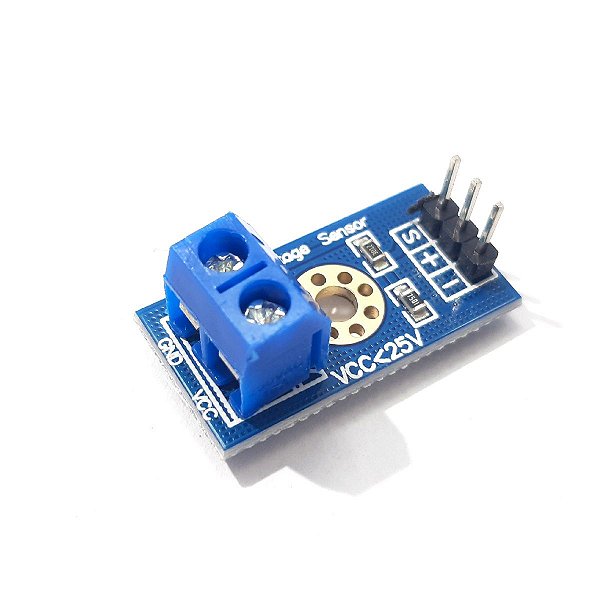 Sensor de Tensão 0 a 25VDC