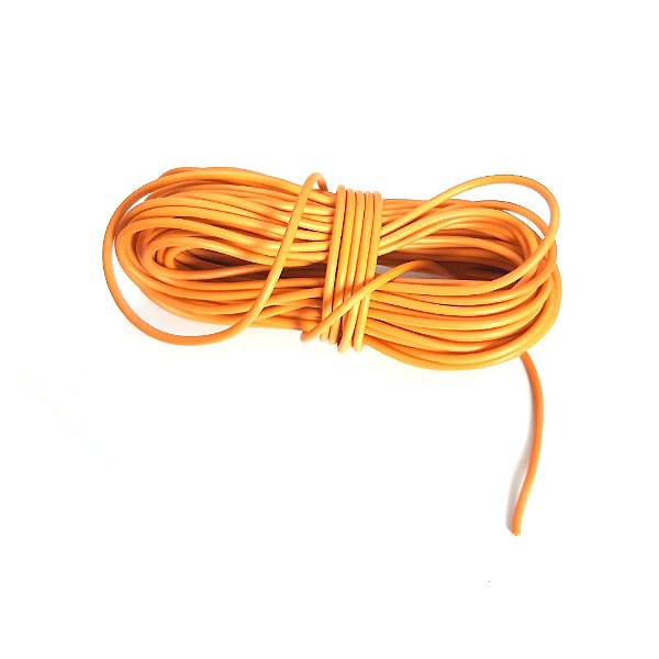 Fio Cabinho Flexível Cobre 1mm - Laranja