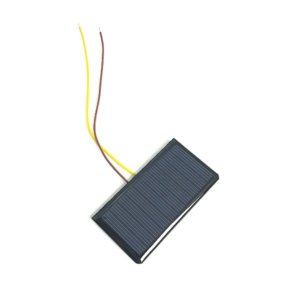 Painel Solar 5V 60MA (Fios Soldados)