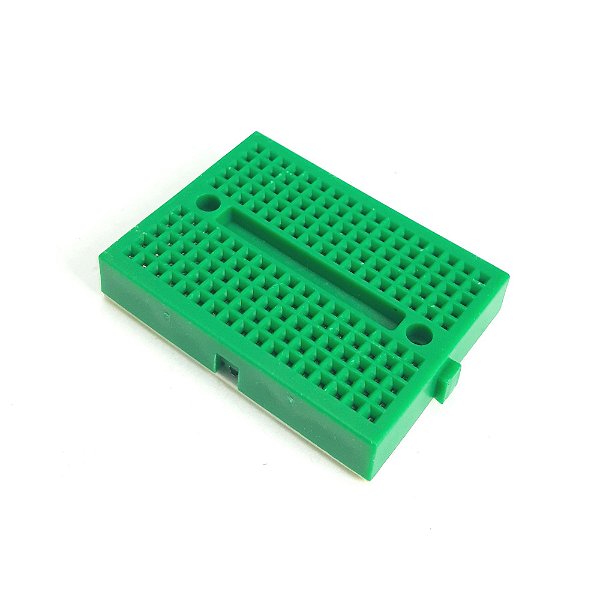 Mini Protoboard 170 pontos Verde