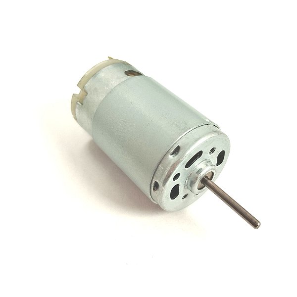 Motor DC 395 com Eixo Longo - 12V 8000RPM