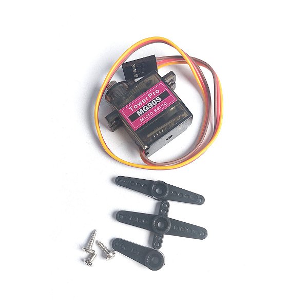 Servo Motor MG90S Metal Gear 360° Graus