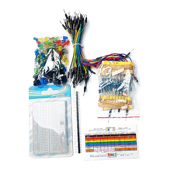 Starter Kit componentes para Arduino (Sem o controlador)