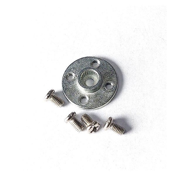 Servo Horn Disco Metálico 20mm 25T para Servo Motor