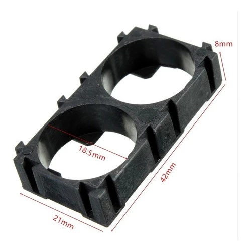 SUPORTE DUPLO PARA BATERIA 18650