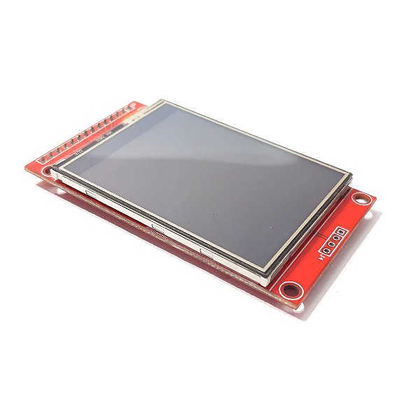 TFT LCD 2.4" 320x240 SPI Touch Screen com Slot SD