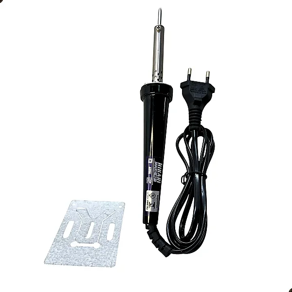 Ferro de Solda Hikari Max 40W Ponta Fina e Suporte Incluso