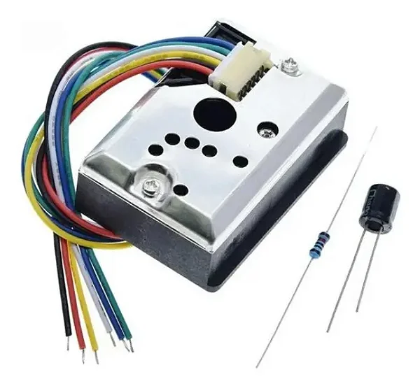 SENSOR OPTICO DE POEIRA E FUMACA GP2Y1014AU0F