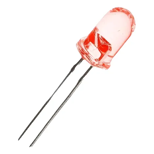 Led alto brilho 5mm - vermelho