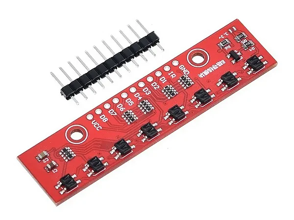 MODULO SEGUIDOR DE LINHA INFRAVERMELHO 8 CANAIS