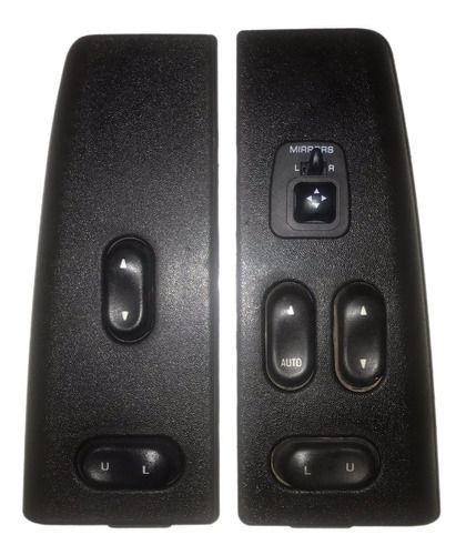 Molduras Com Botões Vidro Elétrico F250 F350 F4000 Par 02/08 F65Z14529AAA F65Z17B676AB F65Z14028AAB YC3514A564AAW