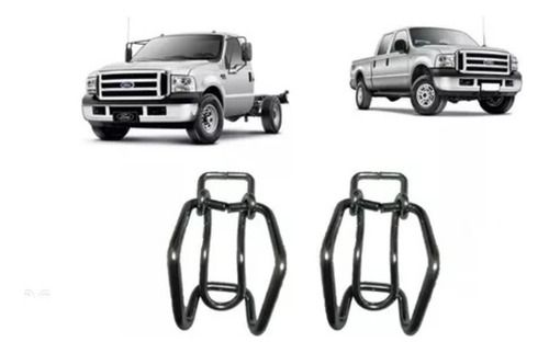 Presilha Filtro De Ar F250 F-350 F-1000 F-4000 Original 2 Pç