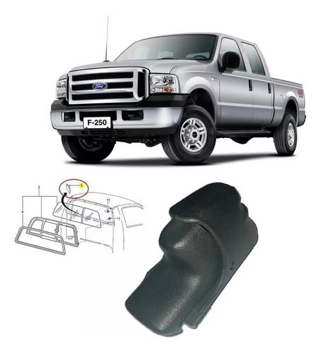 Trava Vidro Vigia F250 F350 F4000 Original Ford