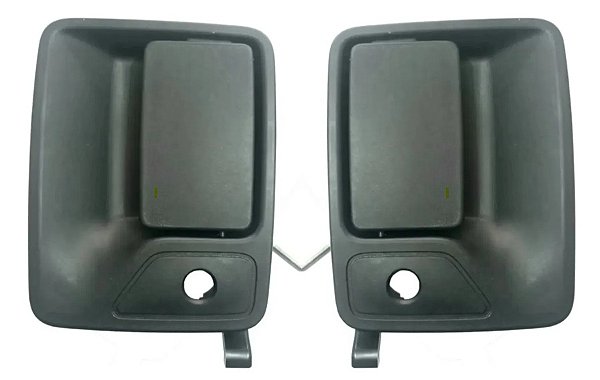 Par Maçaneta Externa Porta F250 F350 F4000 Original