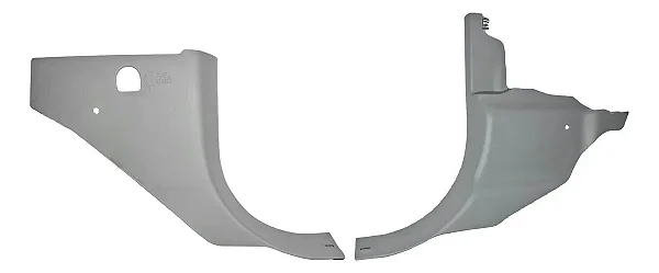 Par Acabamento Pé De Coluna Interno Ford F250 F350 Original