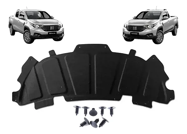 Forro Isolador Do Capo Fiat Strada 2020/2025 Original Fiat