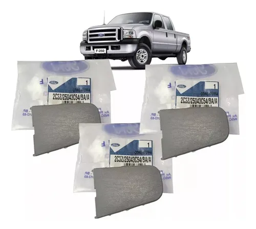 Kit 3 Tampa Superior Parafuso Painel F250 F350 Original