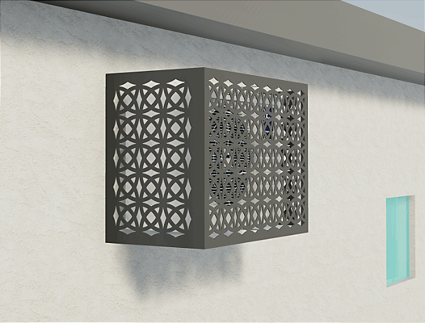 Protetor De Ar Condicionado Em ACM, 9.000 e 12.000 BTUs