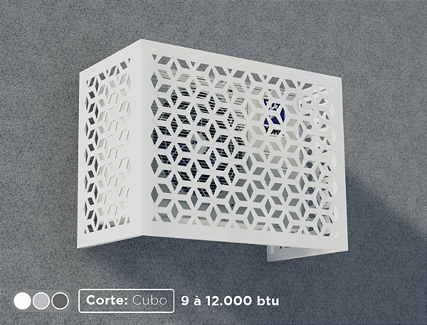 Protetor Ar Condicionado ACM, Cubo, 9.000 e 12.000 BTUs