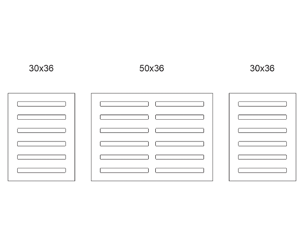 Protetor Tipo Brise, Personalizado. 50x36x30