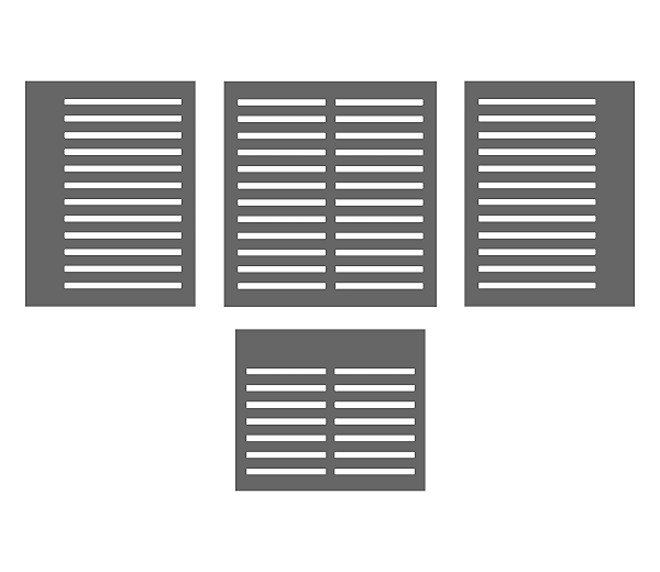 Protetor Para Ar Cond. Redondo, Grafite C/ Tampa Inf.