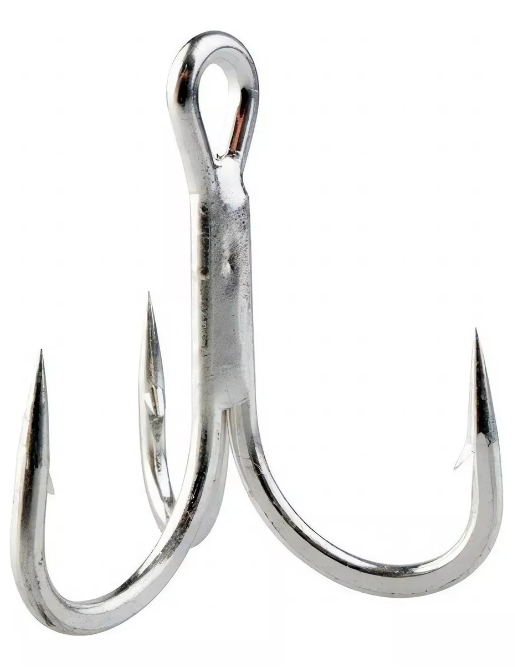 Garateia para Pesca 5X Níquel Silver em Aço Carbono Nº 10 08 06 04 02 01 1/0 2/0 3/0 Caixa Fechada