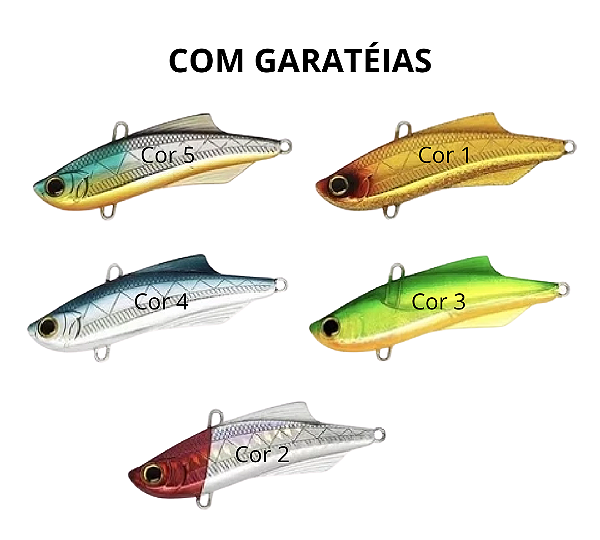 Isca Artificial Sahara HB 035 Superfície 7 cm 20g Várias Cores